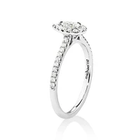 Ring with 0.50 Carat TW of Diamonds in 14kt White Gold