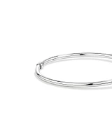 60mm Hollow Tube Bangle in Sterling Silver