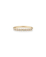 Wedding Ring with 0.15 Carat TW Diamonds in 14kt Yellow Gold