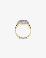 Ring with Carat TW of Diamonds in 10kt Yellow Gold