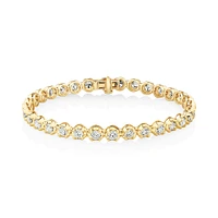 6.00 Carat TW Diamond Tennis Bracelet in 14kt White Gold