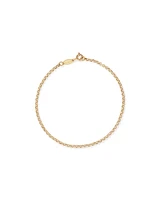 19cm (7.5") 2mm-2.5mm Width Belcher Bracelet in 10kt Rose Gold