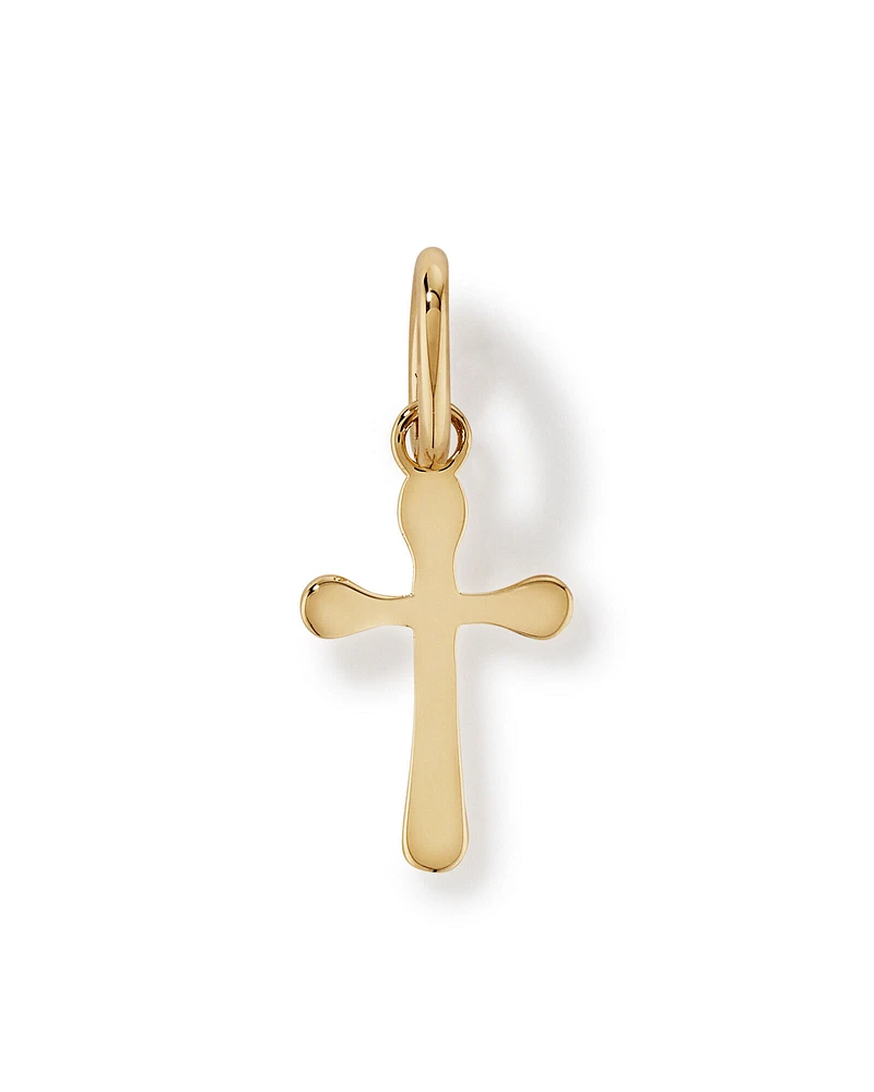 Cross Pendant in 10kt Yellow Gold