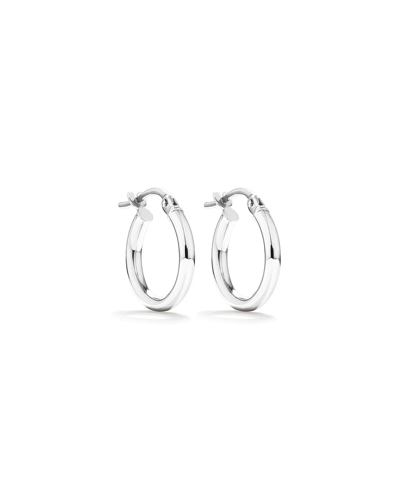 10mm Hoop Earrings in 10kt Rose Gold