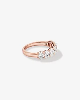 2.00 Carat TW Oval Laboratory-Grown Diamond Wedding Ring in 14kt White Gold