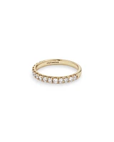 0.50 Carat TW Claw Set Diamond Ring in 18kt Yellow Gold