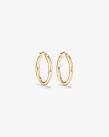 20mm Hoop Earrings in 10kt Yellow Gold