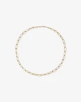 Diamond Cut Oval Twist Link Chain in 10kt Yellow Gold