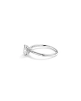 Solitaire Engagement Ring with 1 Carat TW of Diamond in 14kt White Gold