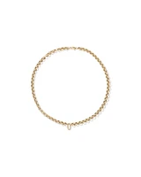 60cm (24") Large Paperclip Open Pendant Chain in 10kt Yellow Gold