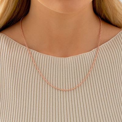 michael hill rose gold chain