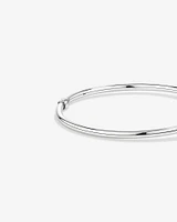 60mm Hollow Tube Bangle in Sterling Silver