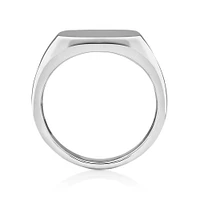 Men's Signet Ring Sterling Silver