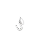 Letter Z Initial Pendant in Sterling Silver