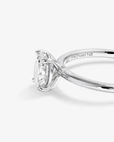 Solitaire Engagement Ring with 1 Carat TW of Diamond in 14kt White Gold