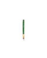 Emerald Stacker Ring in 10kt Yellow Gold