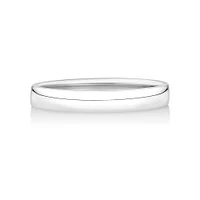 3mm Half Round Wedding Band in 10kt Rose Gold