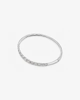 Bubble Bangle with 1.50 Carat TW Diamonds in 14kt White Gold