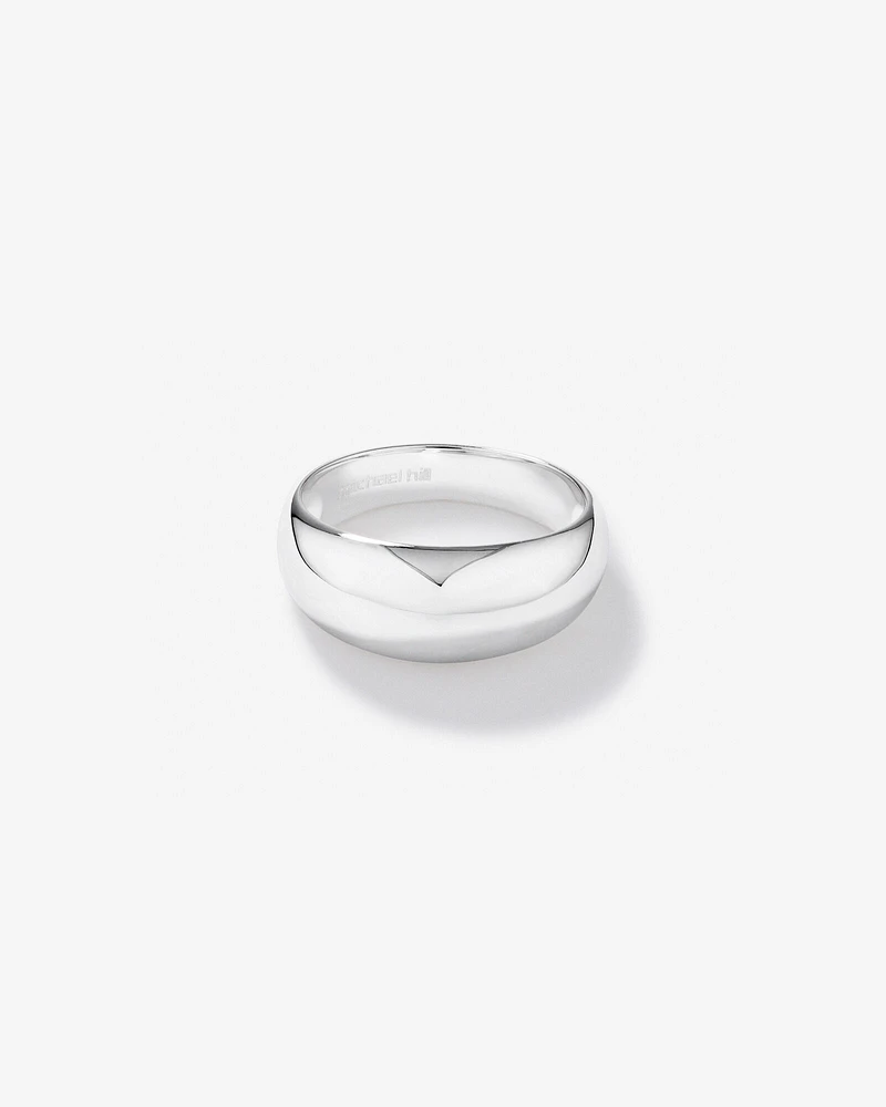 Dome Ring in Sterling Silver