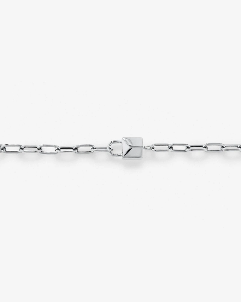 Signature Lock Bracelet in Sterling Silver