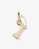 Letter Q Initial Pendant in 10kt Yellow Gold