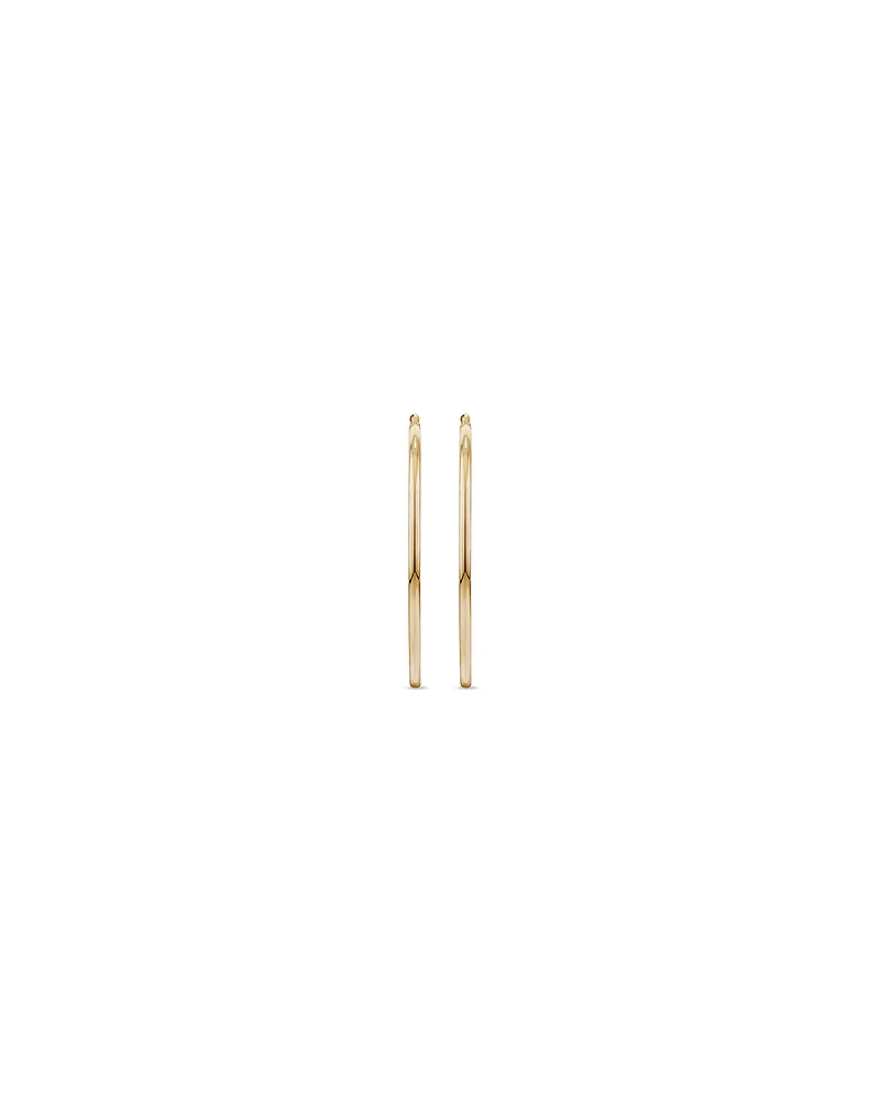 45mm Hoop Earrings in 10kt Yellow Gold