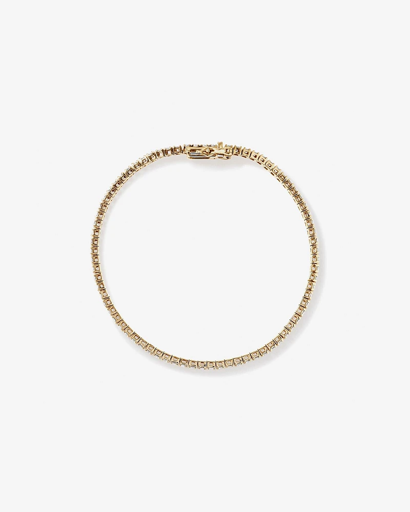 Bracelet de Tennis de 2,46 Carat TW en Diamant en Or Blanc 10kt