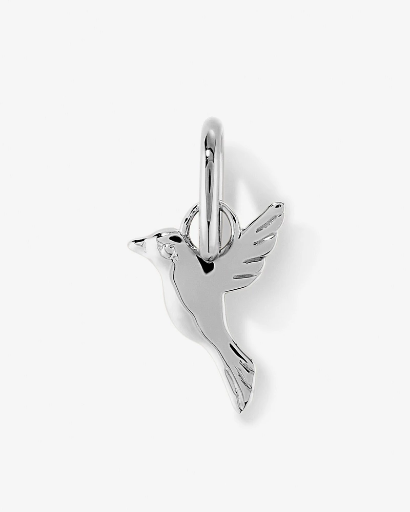 Hummingbird Pendant in Sterling Silver