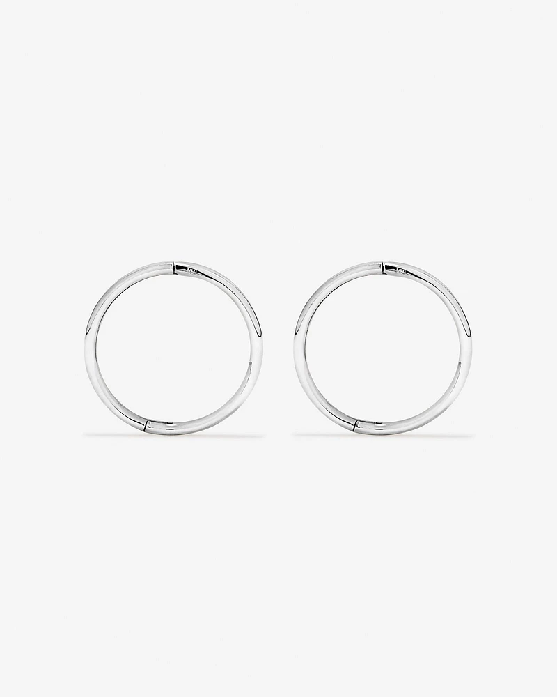 14mm Sleeper Earrings in Sterling Silver