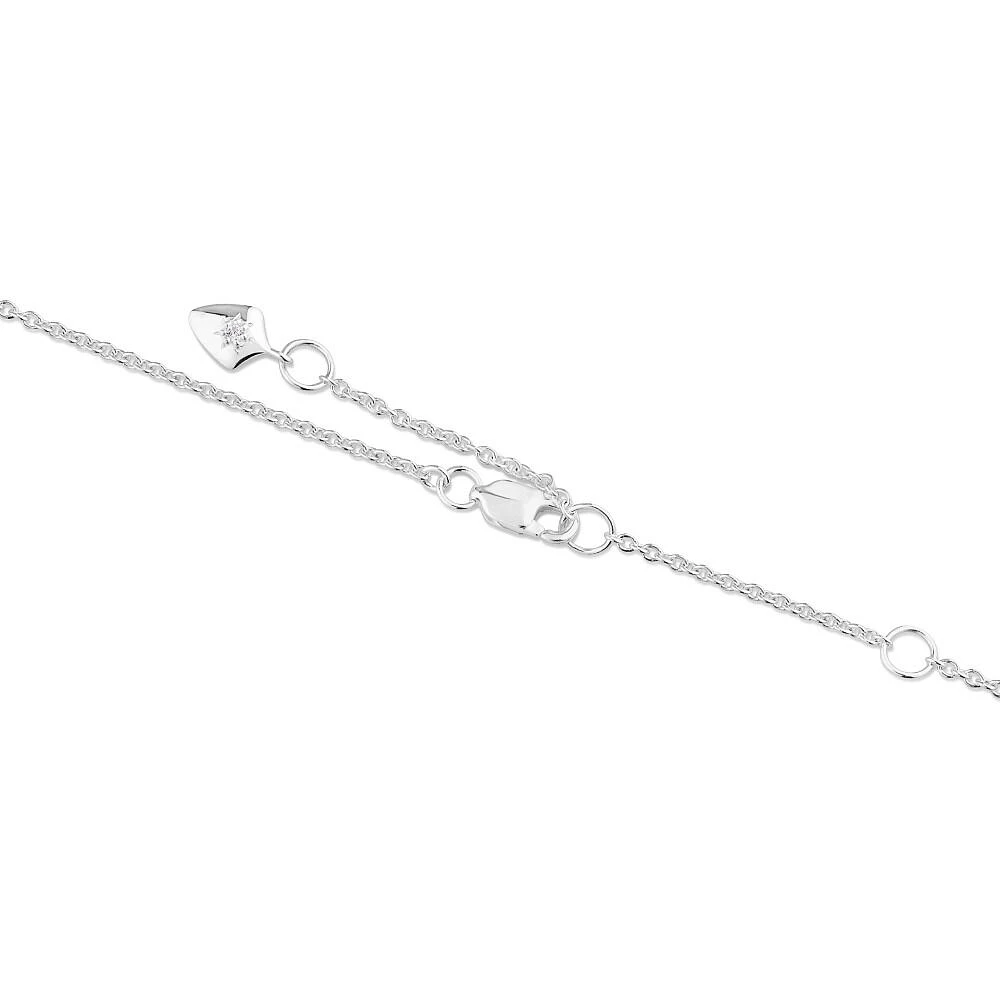 60cm (24") Bead Necklace in Sterling Silver