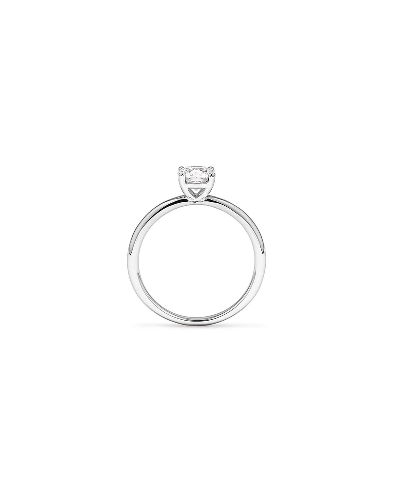 0.70 Carat TW Round Brilliant Canadian Diamond Solitaire in 18kt White Gold