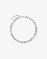 Cubic Zirconia Tennis Bracelet in Sterling Silver