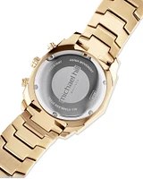 Men's Solar Chronograph Watch in Gold Tone Stainless Steel