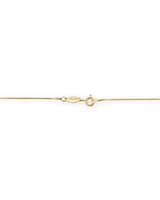 45cm (18") 0.85mm Width Diamond Cut Box Chain in 14kt Yellow Gold