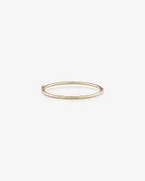 60mm Hollow Tube Bangle in 10kt Yellow Gold