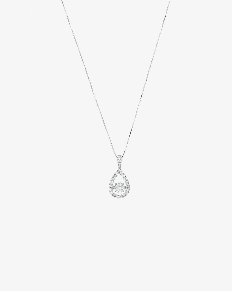 Everlight Pendant with 0.50 Carat TW of Diamonds in 14kt White Gold