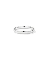 10mm Solid Round Bangle in Sterling Silver