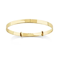 Expandable Baby Bangle in 10kt Yellow Gold