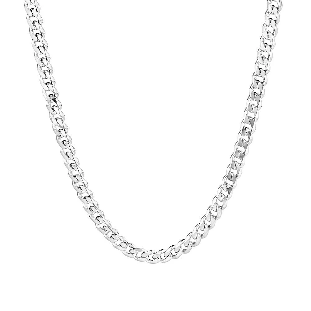 50cm (20") 5.5mm Width Curb Chain in Sterling Silver