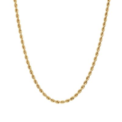 mens gold rope chain kohl's