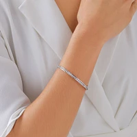 Bangle with 2 Carat TW Of Diamonds in 10kt White Gold