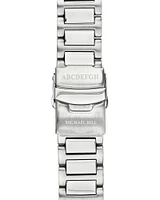 Two-Tone Men's Chronograph Watch in Blue Tone Stainless Steel
