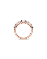 2.00 Carat TW Oval Laboratory-Grown Diamond Wedding Ring in 14kt White Gold