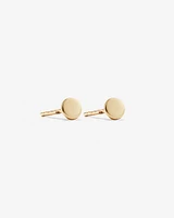 4mm Circle Stud Earrings in 10kt Rose Gold