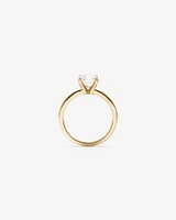 2.00 Carat TW Elongated Cushion Cut Lab-Grown Diamond Solitaire Engagement Ring in 14kt Yellow Gold