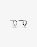 Mini Spirits Bay Stud Earrings in Sterling Silver