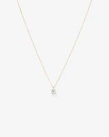 1.00 Carat TW Laboratory-Grown Diamond Solitaire Pendant in 14kt Gold