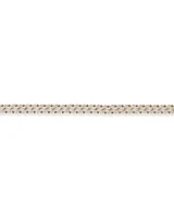 2.00 Carat TW Diamond Set Cuban Link Bracelet in 10kt Yellow and White Gold