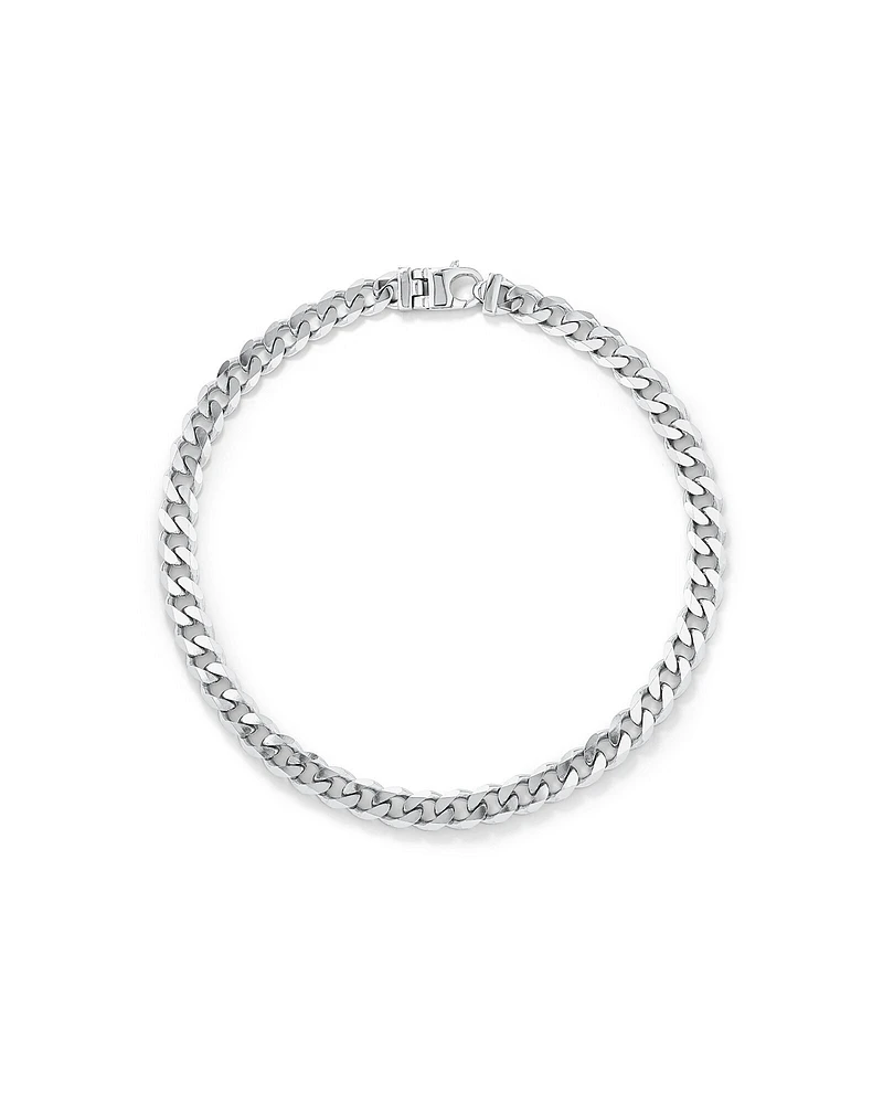 Chaîne gourmette de 13mm en argent sterling