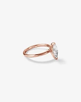 1.25 Carat TW Marquise Laboratory-Grown Diamond Solitaire Engagement Ring in 14kt White Gold